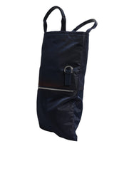 Dolce & Gabbana Dark Blue Nylon Shoulder Baby Tote Diaper Bag Dolce & Gabbana Retail Flare
