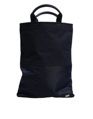 Dolce & Gabbana Dark Blue Nylon Shoulder Baby Tote Diaper Bag Dolce & Gabbana Retail Flare