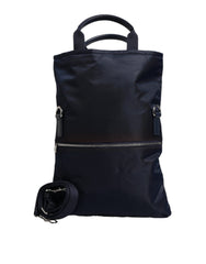 Dolce & Gabbana Dark Blue Nylon Shoulder Baby Tote Diaper Bag Dolce & Gabbana Retail Flare