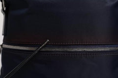 Dolce & Gabbana Dark Blue Nylon Shoulder Baby Tote Diaper Bag Dolce & Gabbana Retail Flare