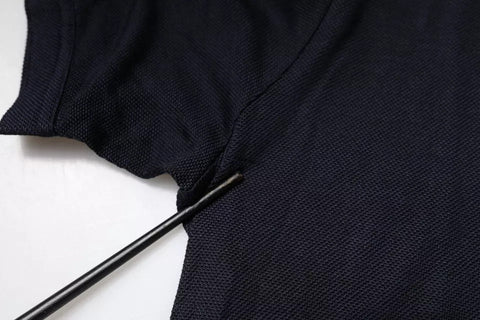 Dolce & Gabbana Blue Silk Collared Short Sleeves Polo T-shirt Dolce & Gabbana Retail Flare