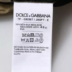 Dolce & Gabbana Multicolor Camouflage Collared Polo T-shirt Dolce & Gabbana Retail Flare