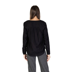 Street One Black Viscose Shirt Street One Retail Flare
