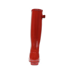 Hunter Red Recycled Polyester Boot Hunter Retail Flare