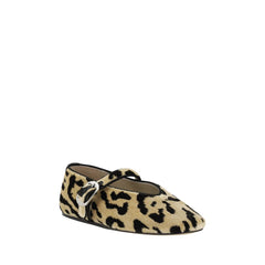 LE MONDE BERYL Leopard Stella Ballerinas - Retail Flare