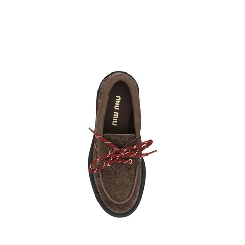 Miu Miu Chunky sole Loafers - Retail Flare
