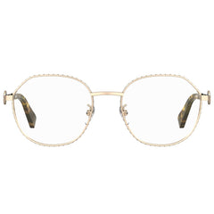 Moschino Gold Metal Frames Moschino Retail Flare