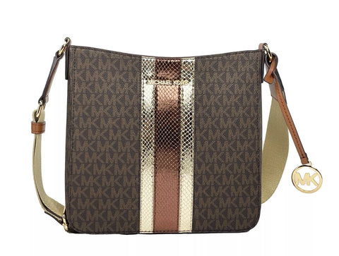 Michael Kors Jet Set Small Messenger Crossbody Bag Brown -  Michael Kors -  Retail Flare