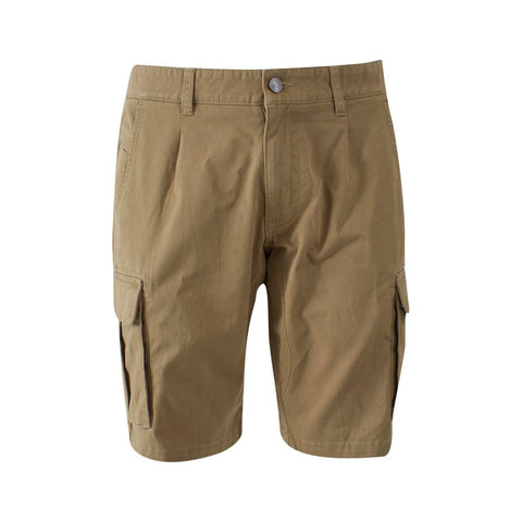 Yes Zee Beige Cotton Men Bermuda Short - Retail Flare