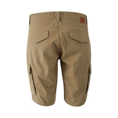 Yes Zee Beige Cotton Men Bermuda Short - Retail Flare
