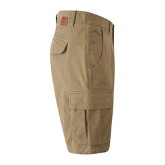 Yes Zee Beige Cotton Men Bermuda Short - Retail Flare