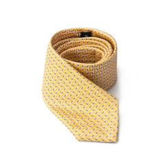 Giorgio Armani Yellow Silk Ties & Bowty Giorgio Armani Retail Flare