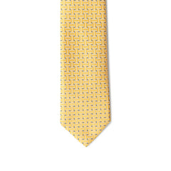 Giorgio Armani Yellow Silk Ties & Bowty Giorgio Armani Retail Flare