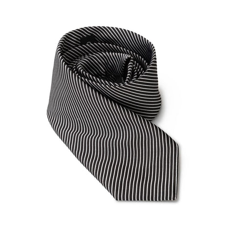 Giorgio Armani Black Silk Ties & Bowty Giorgio Armani Retail Flare