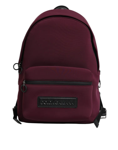 Dolce & Gabbana Burgundy Montreale Tecnico Textile Men Backpack Bag -  Dolce & Gabbana -  Retail Flare