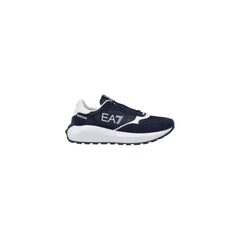 EA7 Emporio Armani Blue Polyamide Sneaker - Retail Flare