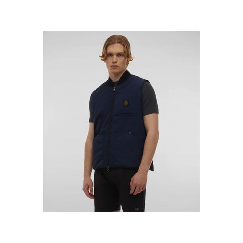Refrigiwear Blue Polyamide Vest Refrigiwear Retail Flare