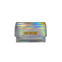 Love Moschino Silver Polyethylene Women Crossbody Bag Love Moschino Retail Flare
