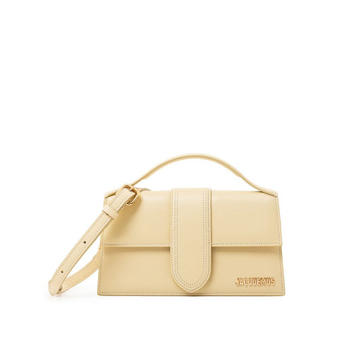 Jacquemus Yellow Leather Shoulder Bag - Retail Flare