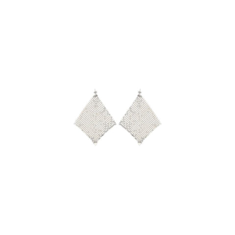 Rabanne Pixel Chainmail Earrings