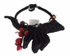 Dolce & Gabbana Exquisite Crystal Berry Diadem Headband - Retail Flare
