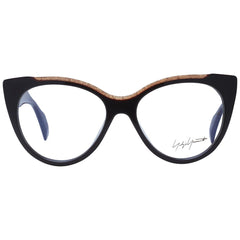 Yohji Yamamoto Brown Women Optical Frames Yohji Yamamoto Retail Flare