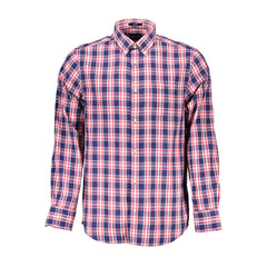 Gant Blue Cotton Men Shirt - Retail Flare