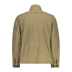 Gant Beige Polyester Men Jacket - Retail Flare