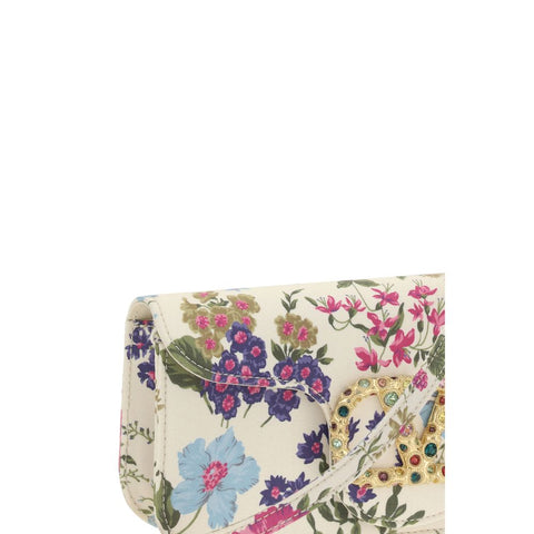 Valentino Garavani Floral Locò Shoulder Bag - Retail Flare