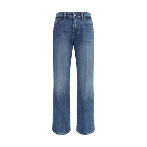 7FOR Calie Straight Jasper Jeans - Retail Flare