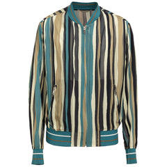 Dolce & Gabbana Multicolor Viscose Jacket Dolce & Gabbana Retail Flare