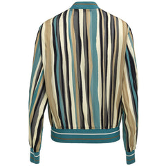 Dolce & Gabbana Multicolor Viscose Jacket Dolce & Gabbana Retail Flare