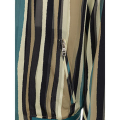 Dolce & Gabbana Multicolor Viscose Jacket Dolce & Gabbana Retail Flare