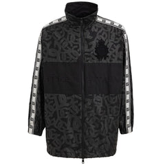 Dolce & Gabbana Black Polyester Jacket Dolce & Gabbana Retail Flare