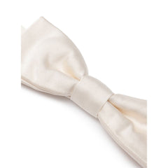 Dolce & Gabbana White Silk Ties & Bowty Dolce & Gabbana Retail Flare