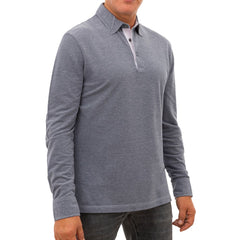 Corneliani Blue Cotton Polo Shirt - Retail Flare