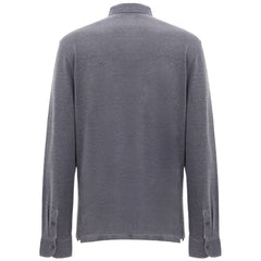 Corneliani Blue Cotton Polo Shirt - Retail Flare