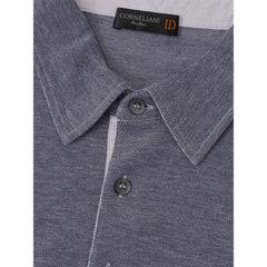 Corneliani Blue Cotton Polo Shirt - Retail Flare