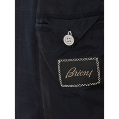 Brioni Blue Wool Blazer - Retail Flare