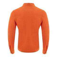 Gran Sasso Elegant Orange Cotton Polo for Men - Retail Flare