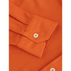 Gran Sasso Elegant Orange Cotton Polo for Men - Retail Flare