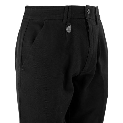 Yes Zee Black Cotton Short - Retail Flare