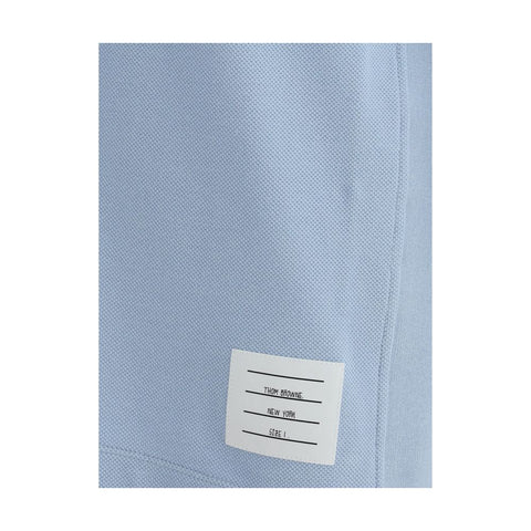 Thom Browne Polo Shirt whit iconic bands Thom Browne Retail Flare