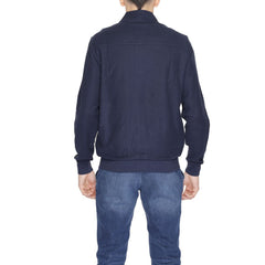 U.S. POLO ASSN. Blue Cotton Jacket U.S. POLO ASSN. Retail Flare