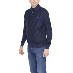 U.S. POLO ASSN. Blue Cotton Jacket U.S. POLO ASSN. Retail Flare