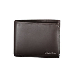 Calvin Klein Brown Leather Men Wallet - Retail Flare