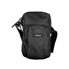 Calvin Klein Elegant Black Shoulder Bag with Chic Detailing - Retail Flare