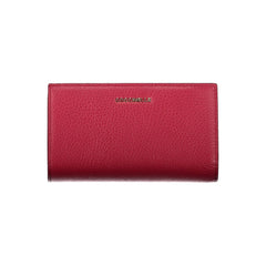 Coccinelle Red Leather Women Wallet - Retail Flare