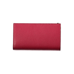 Coccinelle Red Leather Women Wallet - Retail Flare