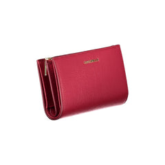 Coccinelle Red Leather Women Wallet - Retail Flare
